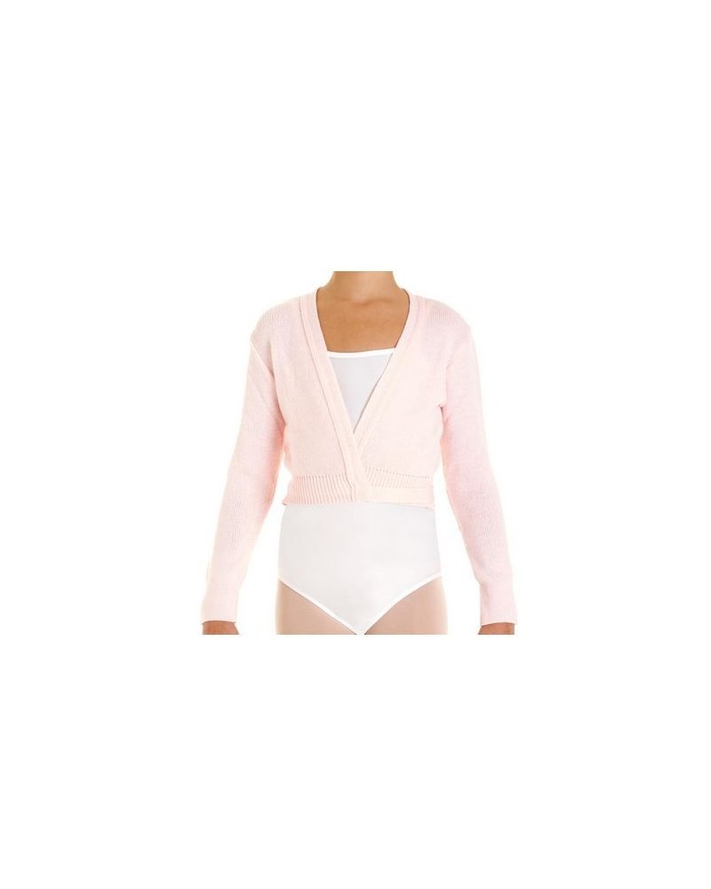 Chaqueta Infantil Ballet Cross Over Top Rosa