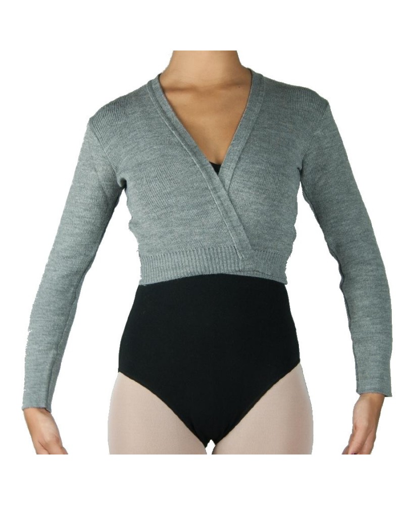 Chaqueta Infantil Ballet Cross Over Top Rosa