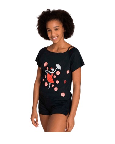 Camiseta Manga Corta Kitri