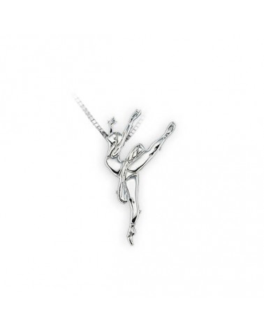 Colgante Plata Ballet Arabesque