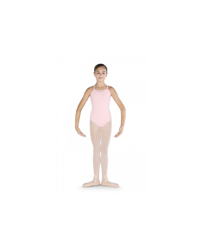 Maillot Rosa Claro Infantil de Tirantes