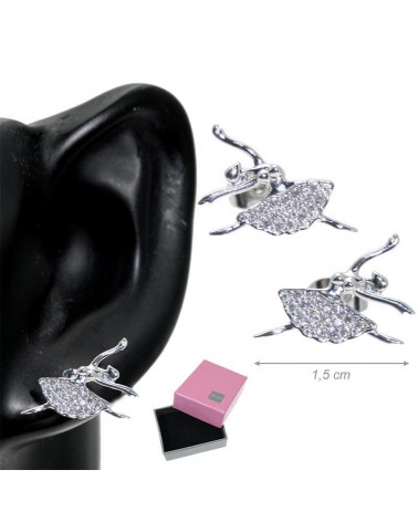 Pendiente Bailarina Arabesque