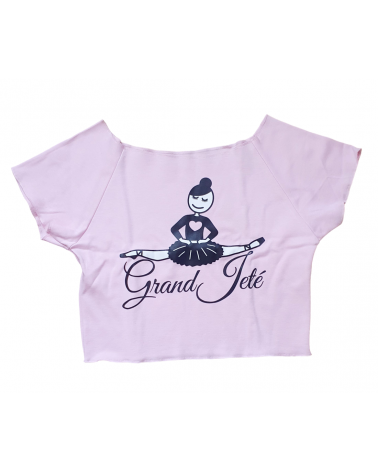 Camiseta de Gran Jette Rosa