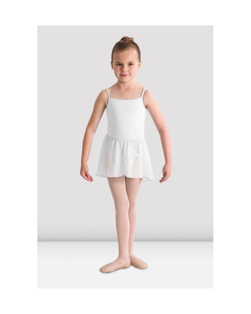 Falda de Ballet Blanca con Cintura Elástica