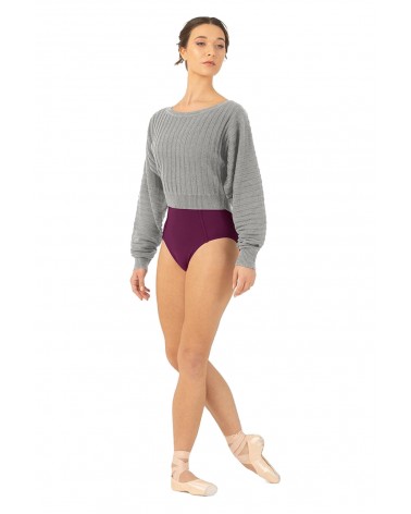 Jersey Corto Gris Everlyn para mujer