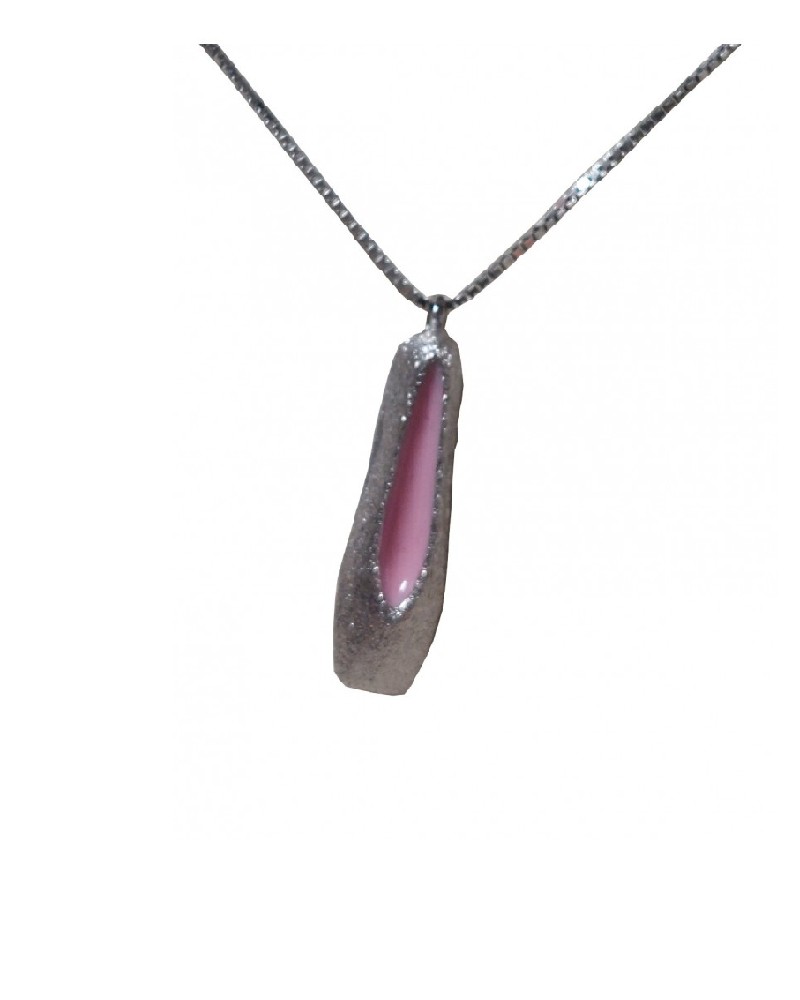 Colgante Punta Ballet Esmaltado Rosa Fucsia