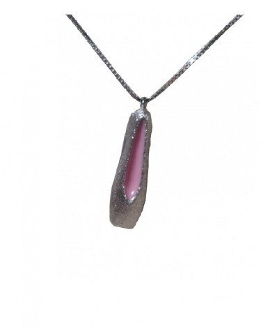 Colgante Punta Ballet Esmaltado Rosa Fucsia