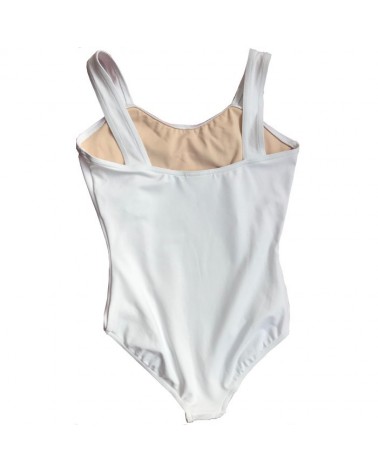 Malliot Básico Ballet Rosa Tirante