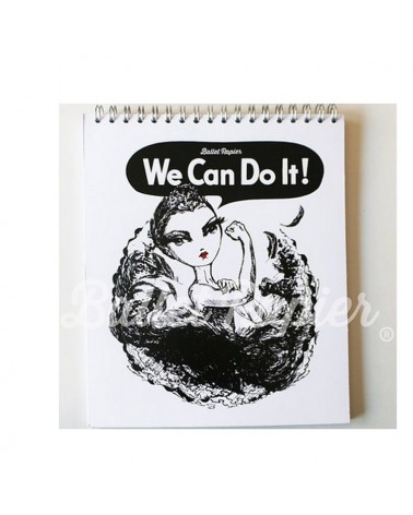 Libreta Ballet Papier We Can Do It