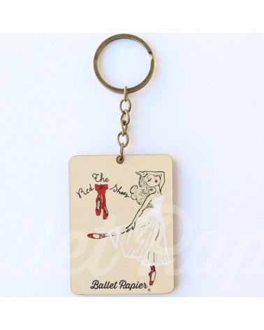 LLAVERO DE PUNTAS ROJO