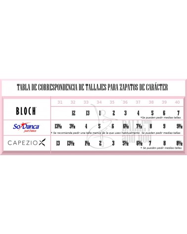 Zapatos de Carácter Tacón Alto Bloch