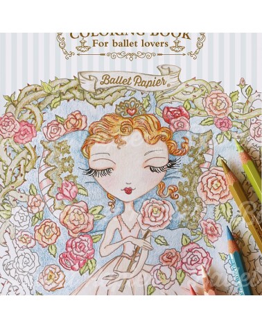 Libro para colorear La Bella Durmiente