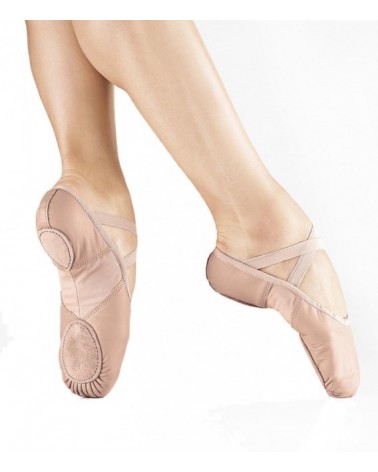 Zapatilla de baile hombre suela partida blanca