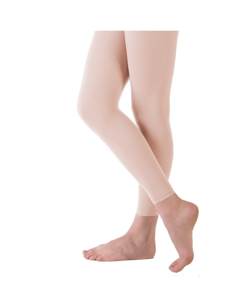 Adultos Pie Completo Para Mujer Rosa Ballet Medias 60 denier medias opacas danza de piqueros de patas 