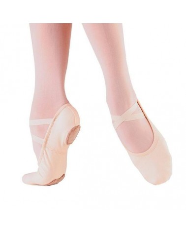 Media Punta de Ballet Rosa de Suela Partida