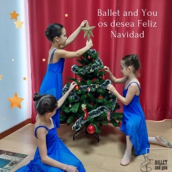 Desde Ballet and You os deseamos Feliz Navidad!! Esperamos que Papá Noel traiga muchas cositas a nuestr@s bailarin@s, sobre todo mucho amor❤️ y mucha danza🩰
Felices Fiestas!! 🎄